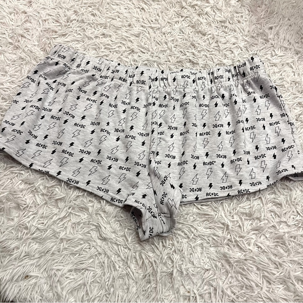 AC/DC Lounge shorts pajamas Size 2XL